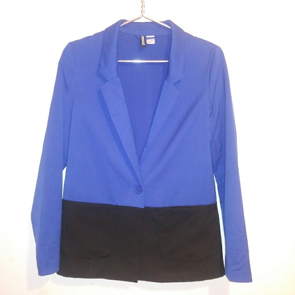 Color block blazer